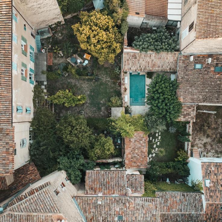 Entertainment zone at night in Spain
